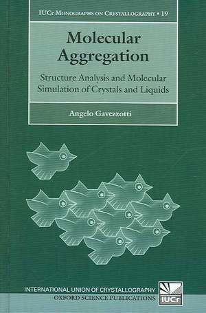 Molecular Aggregation: Structure analysis and molecular simulation of crystals and liquids de Angelo Gavezzotti