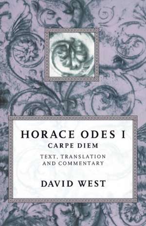 Horace: Odes I: Carpe Diem de Horace