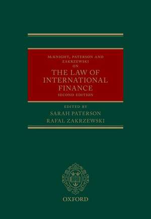 McKnight, Paterson, & Zakrzewski on the Law of International Finance de Sarah Paterson