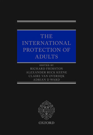 International Protection of Adults de Richard Frimston