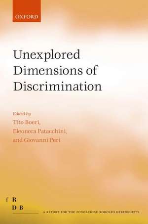 Unexplored Dimensions of Discrimination de Tito Boeri