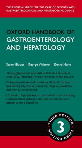 Oxford Handbook of Gastroenterology & Hepatology de Stuart Bloom