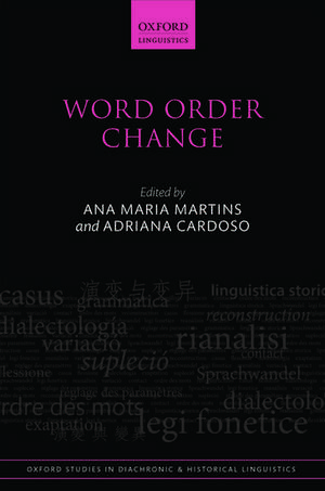 Word Order Change de Ana Maria Martins