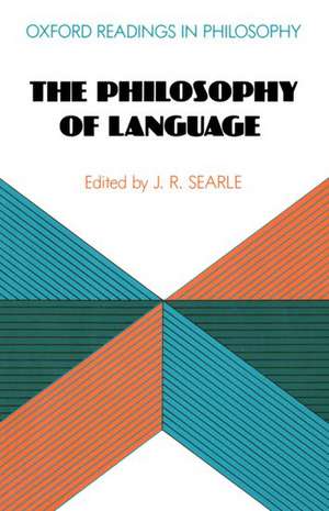 The Philosophy of Language de J. R. Searle