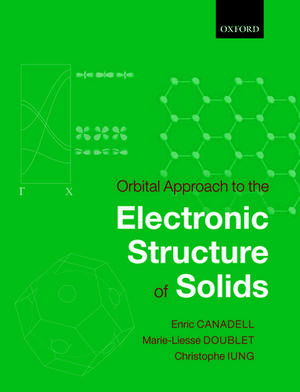 Orbital Approach to the Electronic Structure of Solids de Enric Canadell