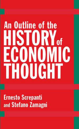 An Outline of the History of Economic Thought de Ernesto Screpanti