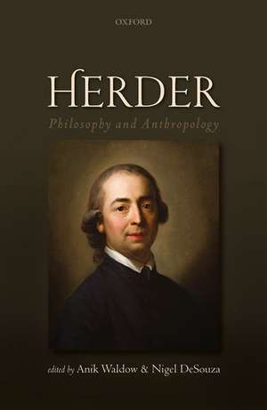 Herder: Philosophy and Anthropology de Anik Waldow