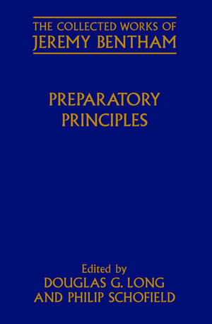 Preparatory Principles de Jeremy Bentham