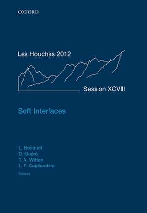 Soft Interfaces: Lecture Notes of the Les Houches Summer School: Volume 98, July 2012 de Lydéric Bocquet