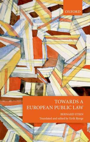 Towards a European Public Law de Bernard Stirn