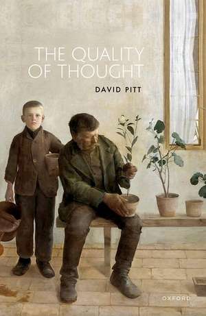 The Quality of Thought de David Pitt