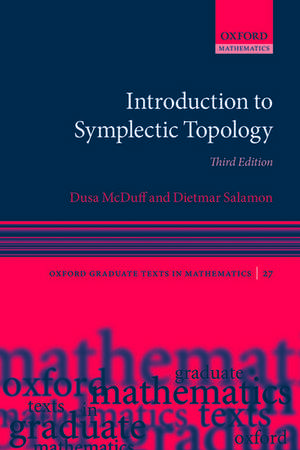 Introduction to Symplectic Topology de Dusa McDuff