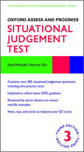 Oxford Assess and Progress: Situational Judgement Test de David Metcalfe