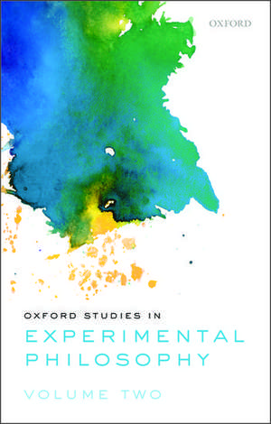 Oxford Studies in Experimental Philosophy, Volume 2 de Tania Lombrozo