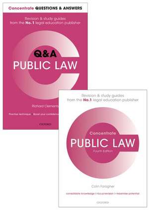 Public Law Revision Pack: Law revision and study guide de Richard Clements