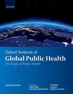 Oxford Textbook of Global Public Health de Roger Detels