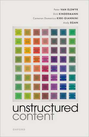 Unstructured Content de Peter van Elswyk