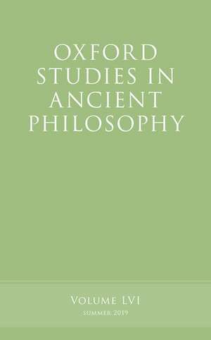 Oxford Studies in Ancient Philosophy, Volume 56 de Victor Caston