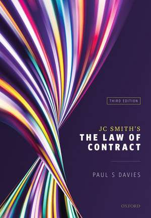 JC Smith's The Law of Contract de Paul S. Davies