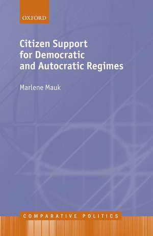 Citizen Support for Democratic and Autocratic Regimes de Marlene Mauk