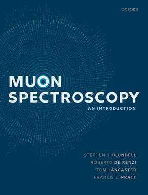Muon Spectroscopy de Stephen J Blundell