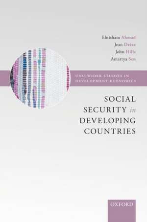 Social Security in Developing Countries de Ehtisham Ahmad