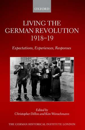 Living the German Revolution, 1918-19: Expectations, Experiences, Responses de Christopher Dillon