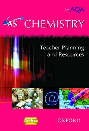 AS Chemistry Planning & Resource Pack with OxBox CD-ROM de Sandra Clinton