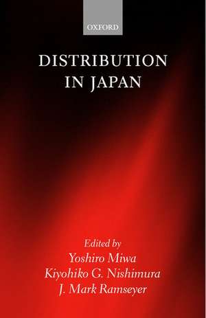 Distribution in Japan de Yoshiro Miwa