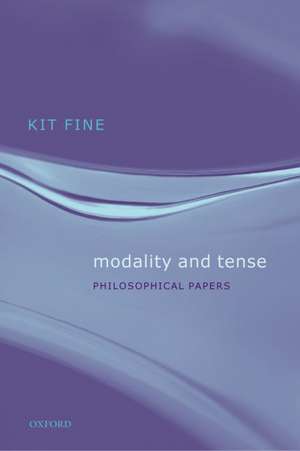 Modality and Tense: Philosophical Papers de Kit Fine