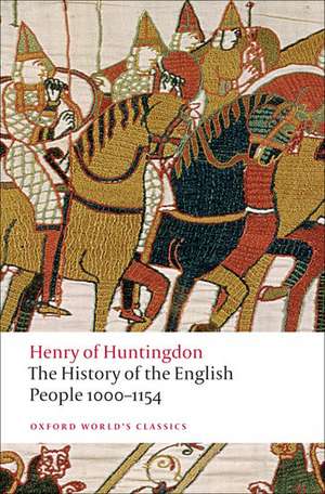 The History of the English People 1000-1154 de Henry of Huntingdon