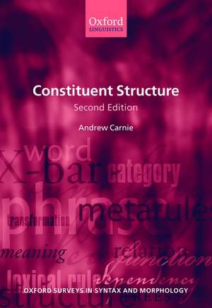 Constituent Structure de Andrew Carnie