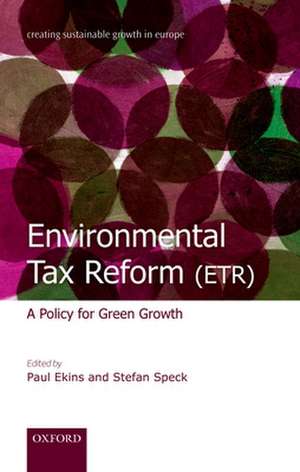 Environmental Tax Reform (ETR): A Policy for Green Growth de Paul Ekins