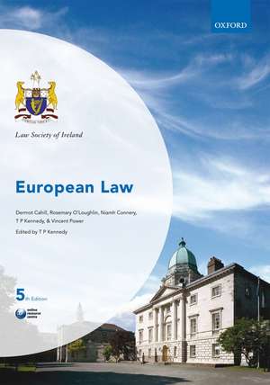 European Law de T P Kennedy