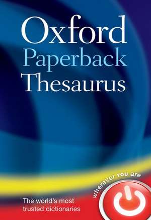 Oxford Paperback Thesaurus de Oxford Languages