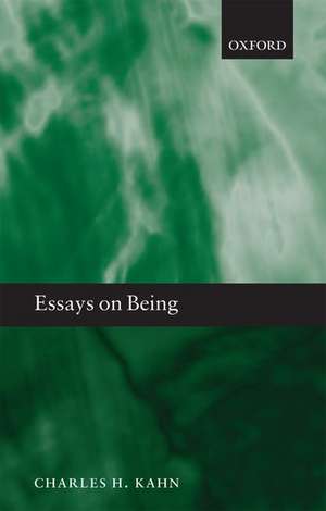 Essays on Being de Charles H. Kahn