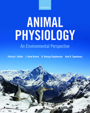 Animal Physiology: an environmental perspective de Patrick Butler