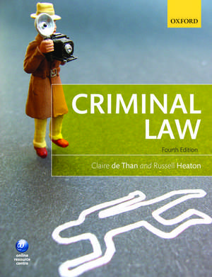 Criminal Law de Claire de Than