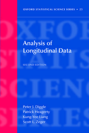 Analysis of Longitudinal Data de Peter Diggle