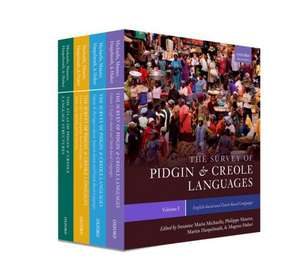 The Atlas and Survey of Pidgin and Creole Languages: Super Set: Four-volume Pack de Susanne Maria Michaelis