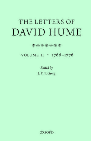 The Letters of David Hume: Volume 2 de J. Y. T. Greig