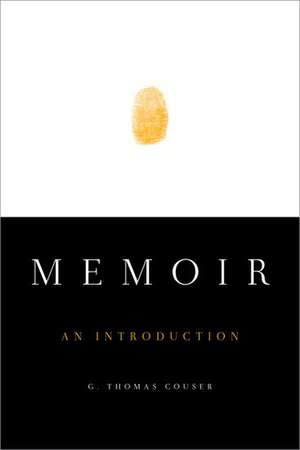 Memoir: An Introduction de G. Thomas Couser