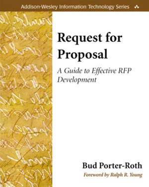 Request for Proposal de Bud Porter-Roth