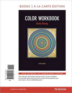 Color Workbook de Becky Koenig