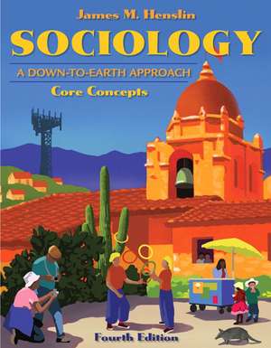 Sociology: A Down-To-Earth Approach, Core Concepts