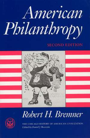 American Philanthropy de Robert H. Bremner