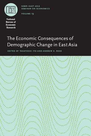 The Economic Consequences of Demographic Change in East Asia de Takatoshi Ito