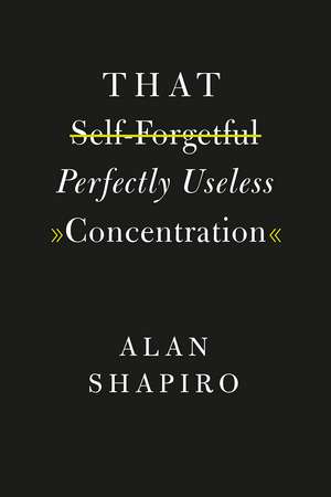 That Self-Forgetful Perfectly Useless Concentration de Alan Shapiro