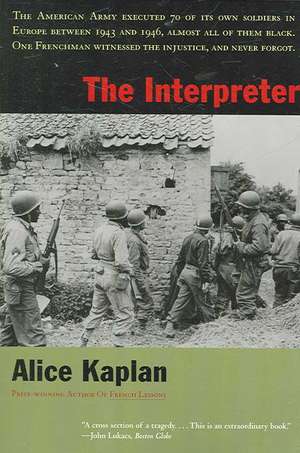 The Interpreter de Alice Kaplan