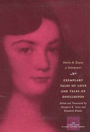 Exemplary Tales of Love and Tales of Disillusion de María de Zayas y Sotomayor